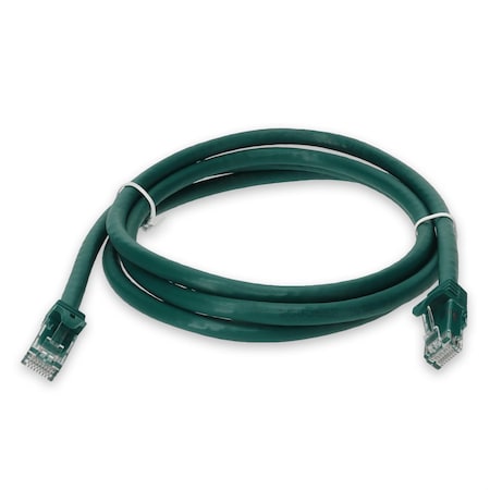 Add-On 7FT RJ-45 M/M CAT6A GREEN CU PATCH CBL ADD-7FCAT6A-GN